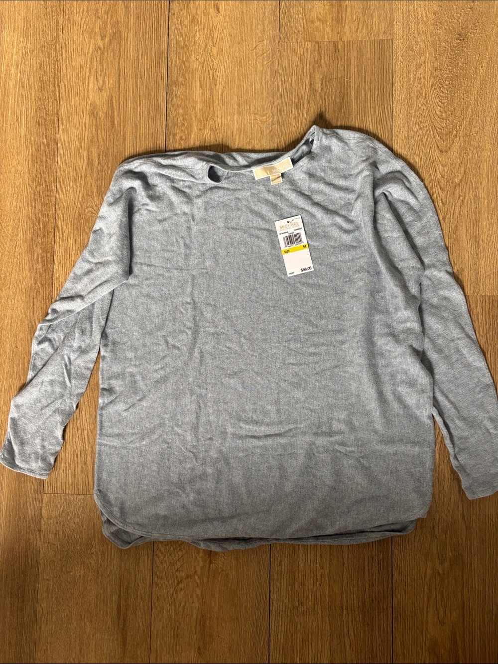 Michael Kors Light Gray Crewneck Sweater